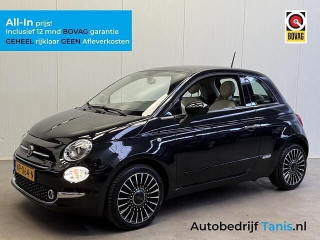 Zwart Gebruikt 2016 Fiat 500 Lounge Hatchback | € 8.950 (Eerlijke prijs) - Afbeelding 1/4