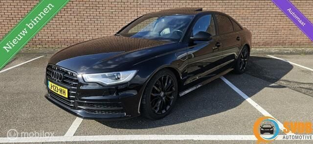 Zwart Gebruikt 2011 Audi A6 S-Line Sedan | € 12.950 (Eerlijke prijs) - Afbeelding 1/4