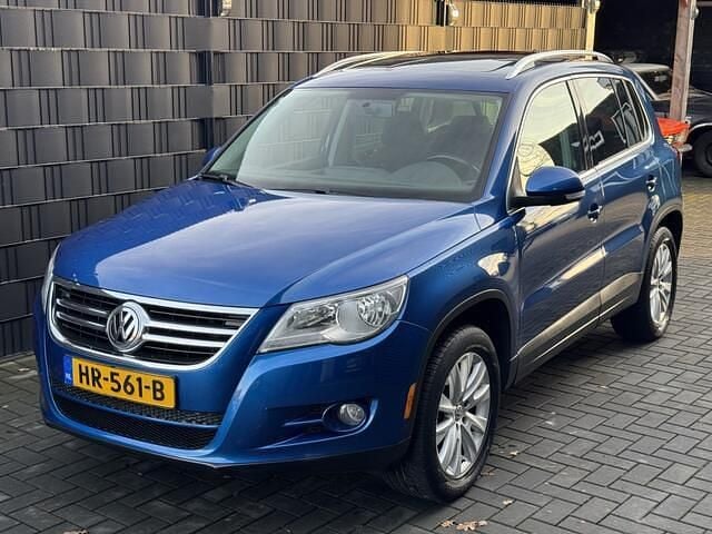 Blauw Occasion 2008 VW Tiguan Sport SUV | € 8.750 (Iets duurder) - Afbeelding 1/4