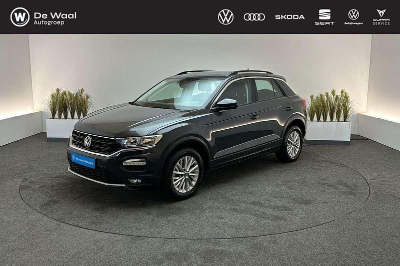 Grijs Gebruikt 2021 VW T-Roc Style SUV | € 20.800 (Eerlijke prijs) - Afbeelding 1/3