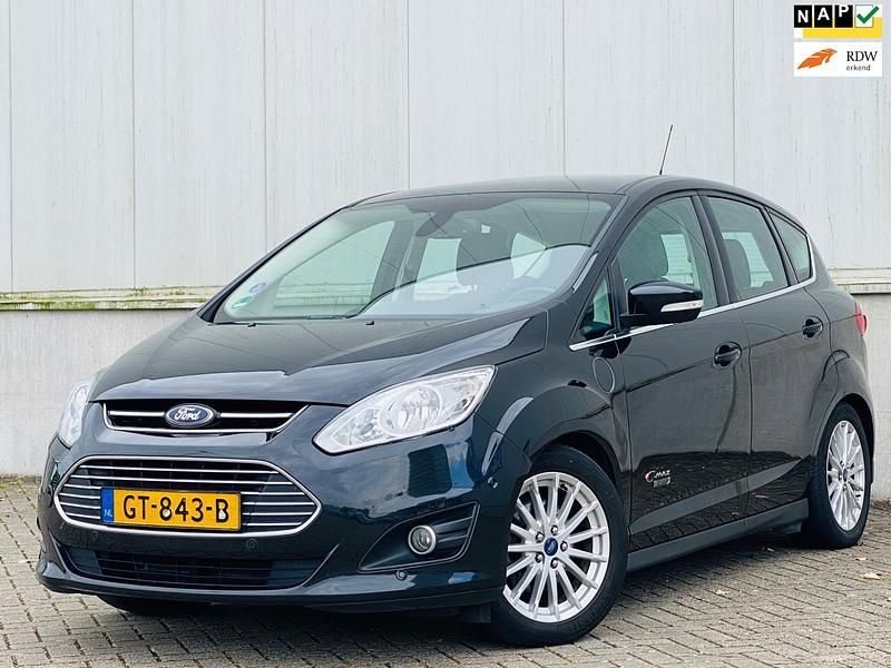 Zwart Occasion 2015 Ford C-MAX Titanium MPV | € 9.995 - Afbeelding 1/4