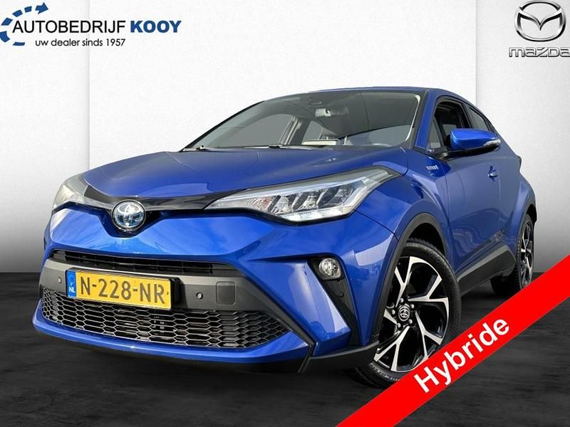 Blauw Occasion 2021 Toyota C-HR SUV | € 24.450 (Eerlijke prijs) - Afbeelding 1/4