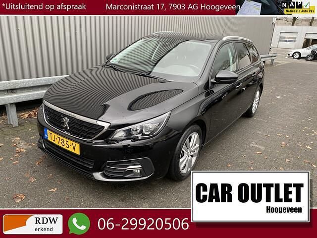 Occasion Peugeot 308 SW 111 PK (81 kW) 2018 Zwart Stationwagen