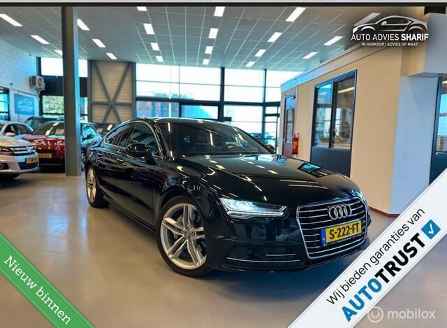 Zwart Gebruikt 2017 Audi A7 Sportback Proline Hatchback | € 22.950 - Afbeelding 1/4
