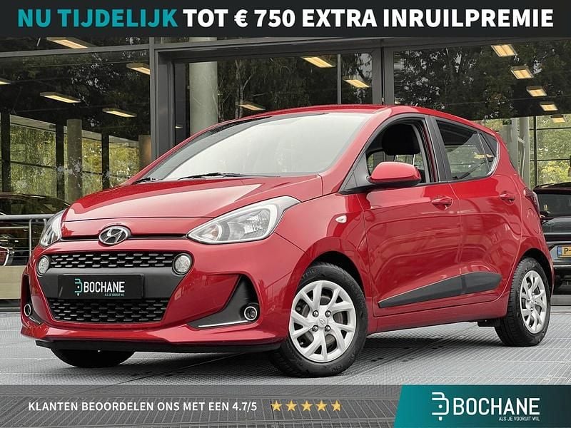 Rood Gebruikt 2019 Hyundai i10 Comfort Hatchback | € 11.150 (Eerlijke prijs) - Afbeelding 1/4