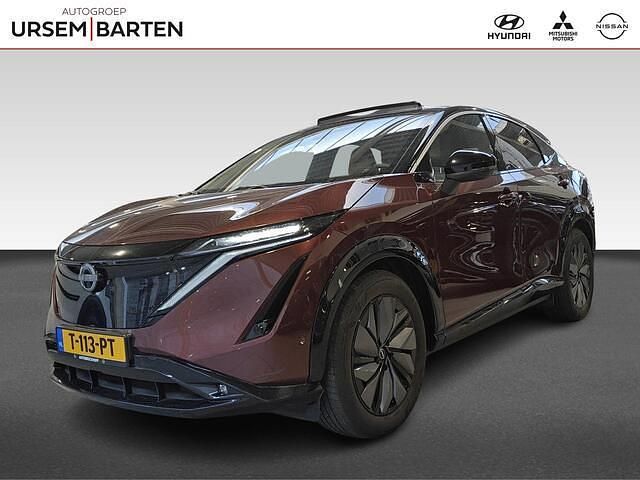 Rood, metallic lak Gebruikt 2023 Nissan Ariya Evolve SUV | € 37.930 (Goede deal) - Afbeelding 1/4