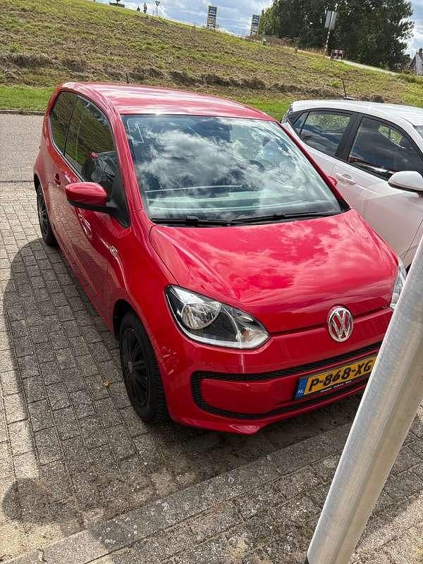 Rood Gebruikt 2011 VW up! Hatchback | € 3.500 (Goede deal) - Afbeelding 1/4