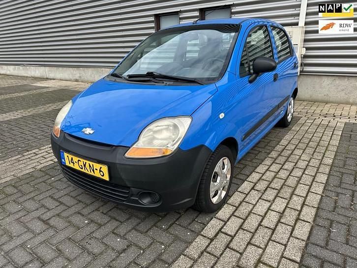 Blauw Gebruikt 2008 Chevrolet Matiz Hatchback | € 999 (Eerlijke prijs) - Afbeelding 1/4