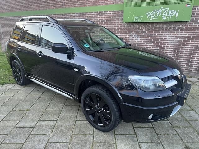 Occasion Mitsubishi Outlander Invite 161 PK (118 kW) 2007 Zwart SUV
