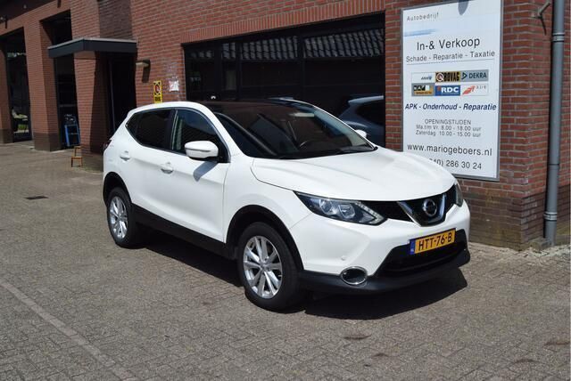 Wit Gebruikt 2014 Nissan Qashqai SUV | € 9.950 (Eerlijke prijs) - Afbeelding 1/4
