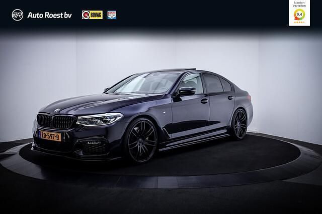 Zwart Gebruikt 2019 BMW 540 M Sport Sedan | € 43.950 (Eerlijke prijs) - Afbeelding 1/4