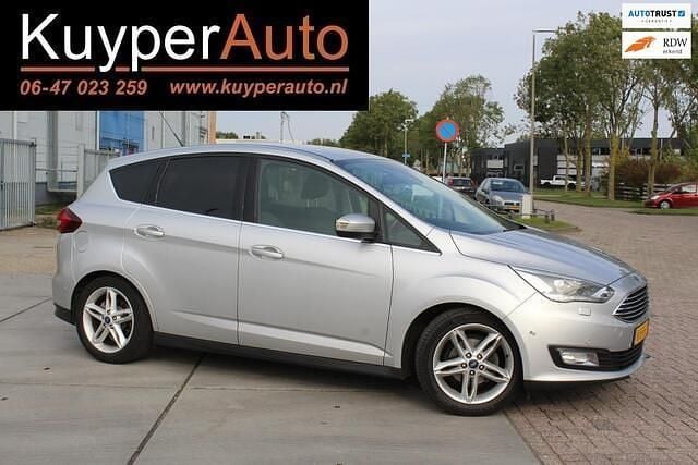 Grijs Gebruikt 2016 Ford C-MAX Titanium MPV | € 7.999 (Goede deal) - Afbeelding 1/4