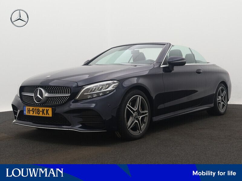 Blauw Gebruikt 2018 Mercedes 200 Premium Plus Cabriolet | € 40.950 - Afbeelding 1/3