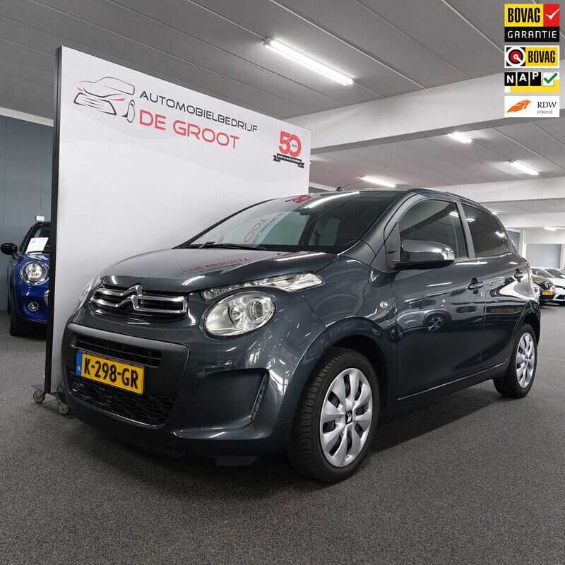 Grijs Gebruikt 2021 Citroën C1 Feel Hatchback | € 9.950 (Eerlijke prijs) - Afbeelding 1/4