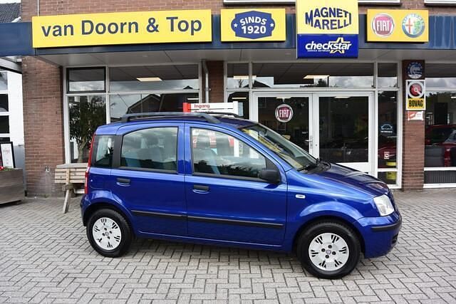 Blauw, andere lak Gebruikt 2008 Fiat Panda Hatchback | € 4.890 (Duur) - Afbeelding 1/4