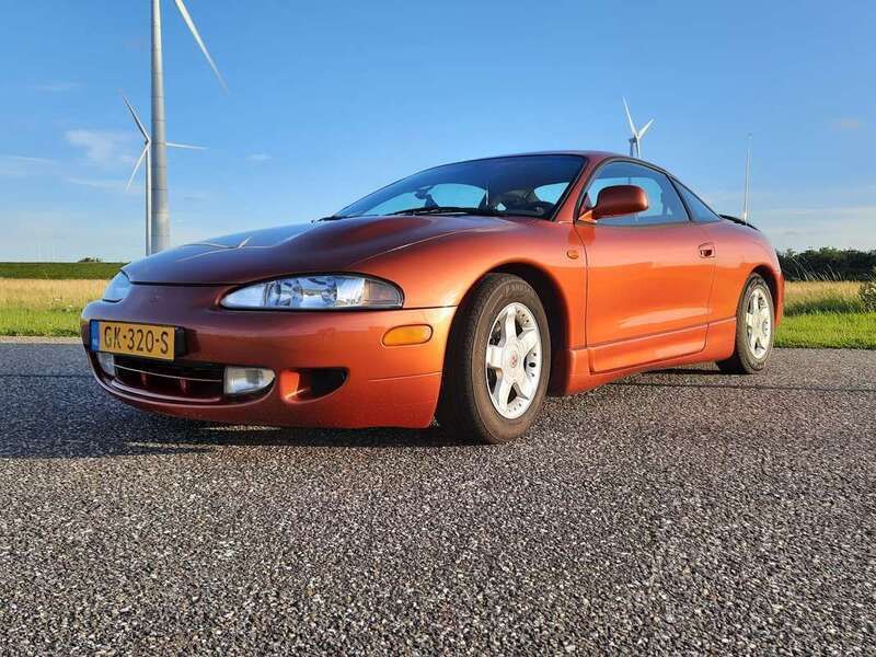 Oranje Gebruikt 1996 Mitsubishi Eclipse Coupé | € 12.000 - Afbeelding 1/4