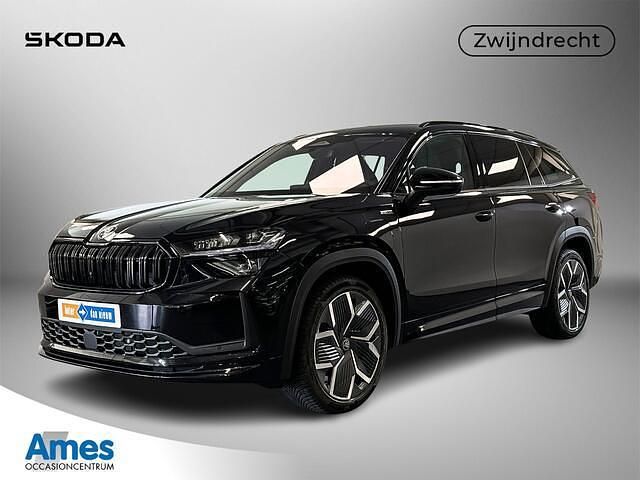 Zwart Nieuw 2025 Skoda Kodiaq Business Line SUV | € 52.995 (Eerlijke prijs) - Afbeelding 1/3