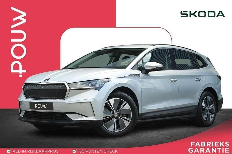 Grijs Gebruikt 2022 Skoda Enyaq iV SUV | € 25.950 (Goede deal) - Afbeelding 1/4