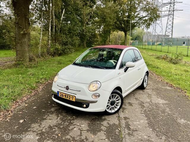 Wit Gebruikt 2010 Fiat 500 Cabriolet | € 5.950 (Eerlijke prijs) - Afbeelding 1/4