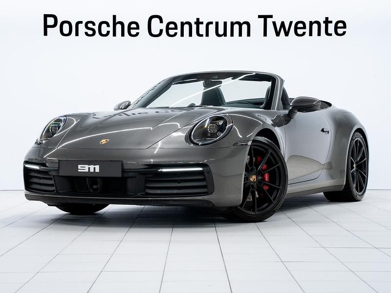 Grijs Gebruikt 2020 Porsche 911 Carrera 4S Cabriolet Cabriolet | € 169.900 (Duur) - Afbeelding 1/4