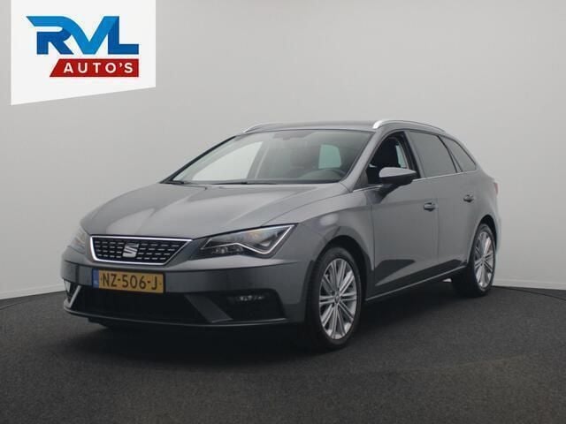 Grijs, metallic lak Gebruikt 2017 Seat Leon ST XCELLENCE Stationwagen | € 8.900 (Goede deal) - Afbeelding 1/4