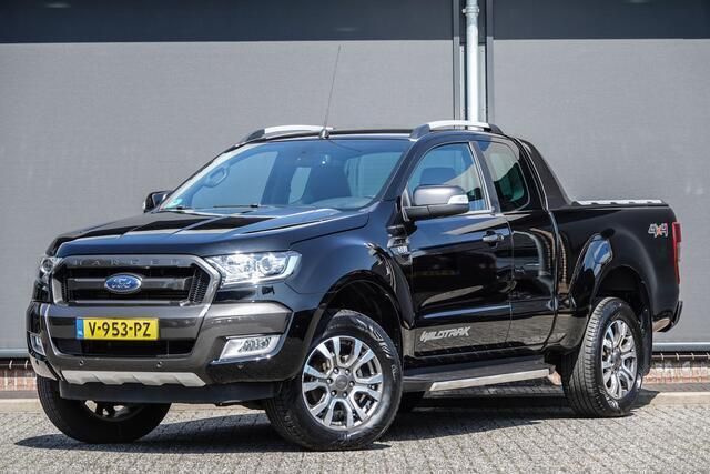 Zwart Gebruikt 2018 Ford Ranger Wildtrack Pickup | € 23.950 (Super prijs) - Afbeelding 1/4