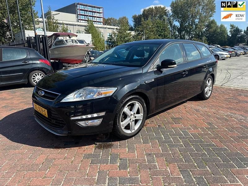 Zwart (metallic) Gebruikt 2012 Ford Mondeo Titanium Stationwagen | € 6.499 (Eerlijke prijs) - Afbeelding 1/4