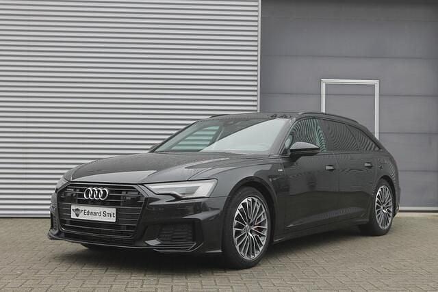 Zwart (metallic) Gebruikt 2020 Audi A6 Competition Stationwagen | € 38.999 (Goede deal) - Afbeelding 1/4