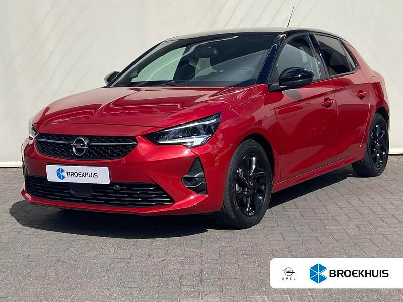 Rood Gebruikt 2021 Opel Corsa GS Line Hatchback | € 16.440 (Eerlijke prijs) - Afbeelding 1/4