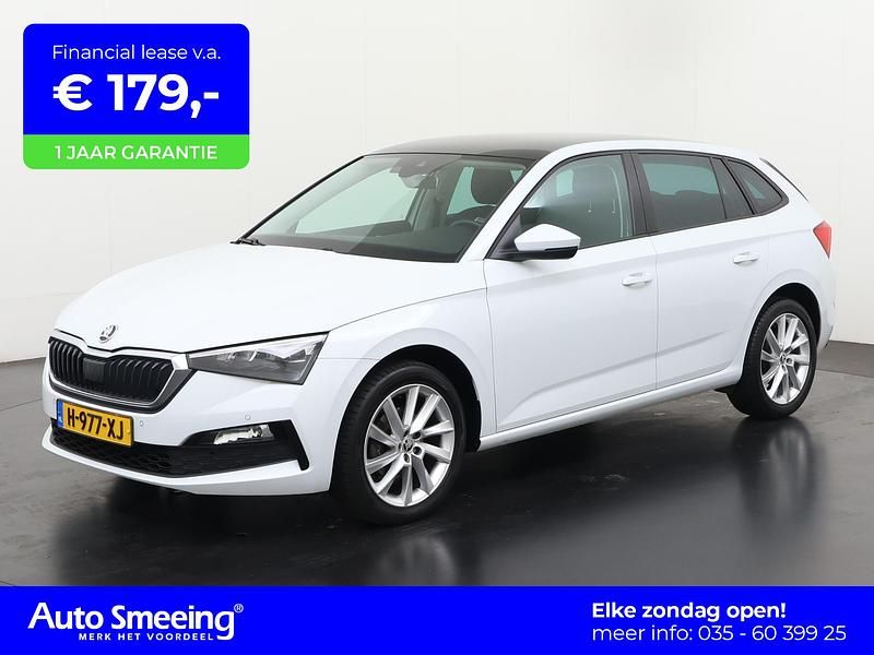 Wit Gebruikt 2020 Skoda Scala Business Line Hatchback | € 15.190 (Eerlijke prijs) - Afbeelding 1/4