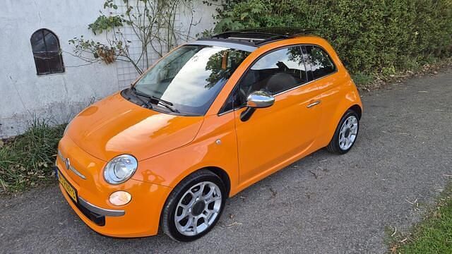 Occasion Fiat 500 Lounge 86 PK (63 kW) 2011 Oranje Hatchback