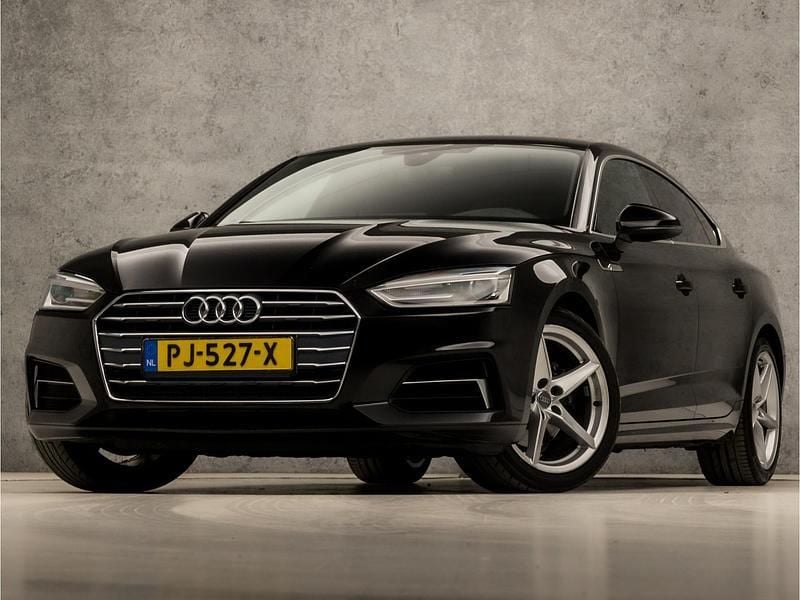 Zwart Gebruikt 2017 Audi A5 Sportback Sport Hatchback | € 24.445 (Iets duurder) - Afbeelding 1/4