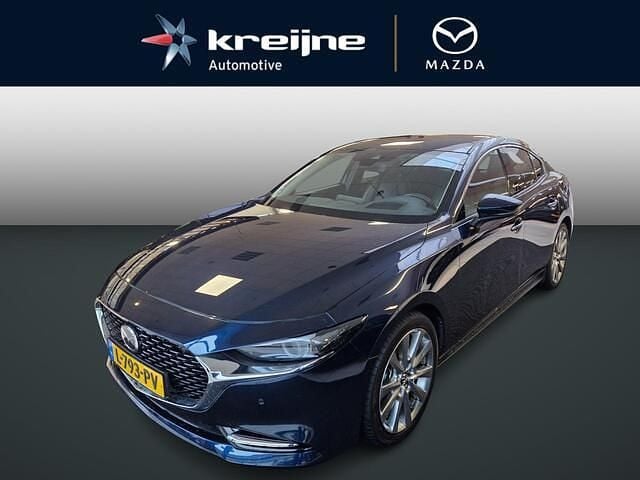 Blauw Gebruikt 2021 Mazda 3 Luxury Sedan | € 23.425 (Goede deal) - Afbeelding 1/4