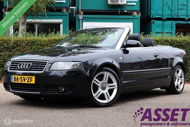 Zwart Gebruikt 2006 Audi A4 Cabriolet Proline Cabriolet | € 4.995 - Afbeelding 1/4