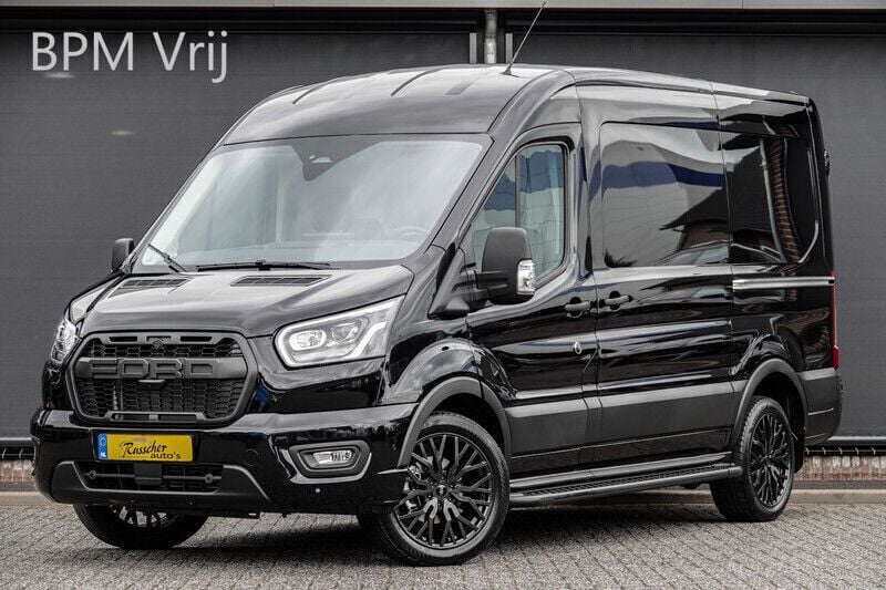 Zwart Gebruikt 2024 Ford Transit Raptor Van | € 47.950 - Afbeelding 1/4