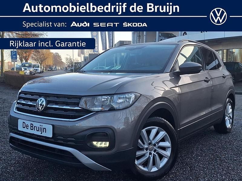 Grijs Occasion 2022 VW T-Cross Style SUV | € 19.450 (Super prijs) - Afbeelding 1/4