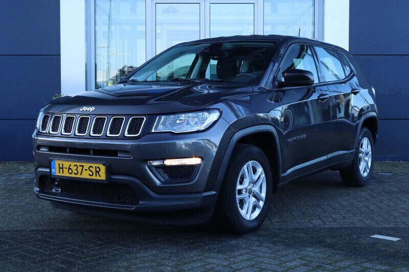 Grijs Gebruikt 2020 Jeep Compass Sport SUV | € 15.400 (Super prijs) - Afbeelding 1/4