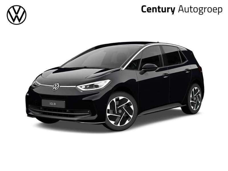 Zwart Nieuw 2024 VW ID.3 Pro Hatchback | € 38.900 (Eerlijke prijs) - Afbeelding 1/3