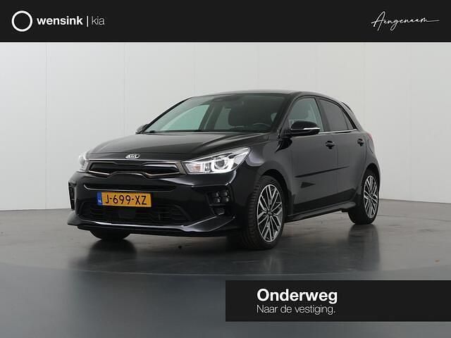 Zwart Gebruikt 2020 Kia Rio GT-Line Hatchback | € 19.935 (Iets duurder) - Afbeelding 1/4