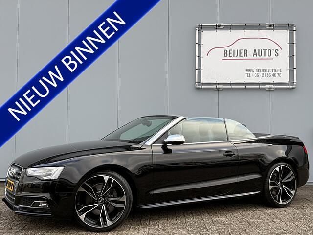 Zwart Gebruikt 2015 Audi A5 Cabriolet Proline Cabriolet | € 29.845 - Afbeelding 1/4