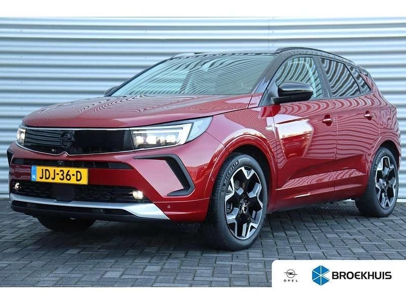 Rood Gebruikt 2022 Opel Grandland X Ultimate SUV | € 25.900 (Goede deal) - Afbeelding 1/4