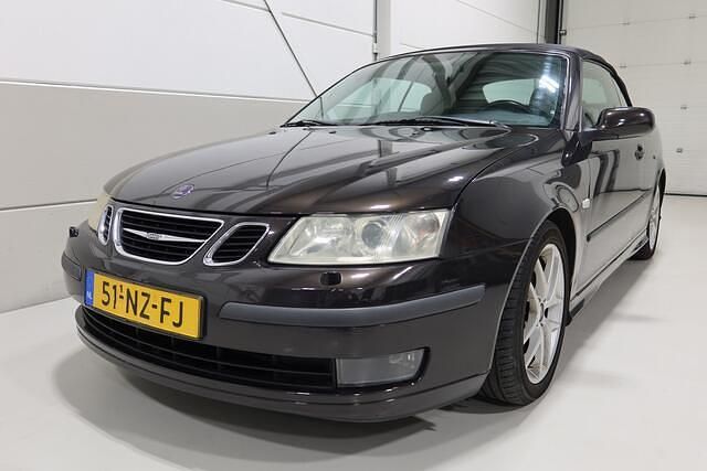 Zwart Gebruikt 2004 Saab 9-3 Cabriolet Aero Cabriolet | € 4.900 - Afbeelding 1/4