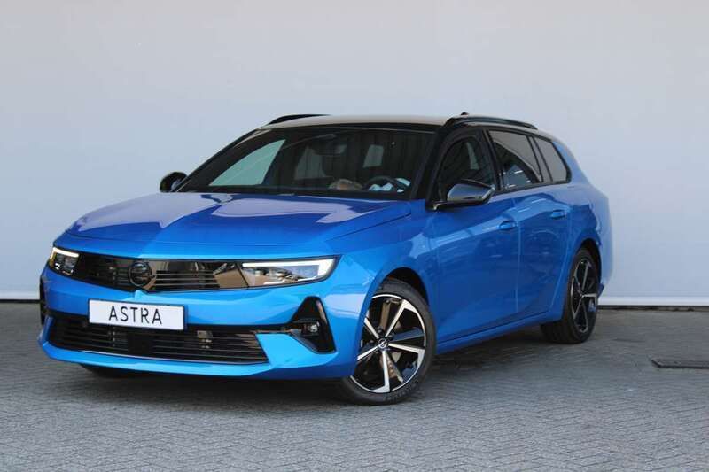 Blauw Nieuw 2025 Opel Astra Stationwagen | € 39.500 (Super prijs) - Afbeelding 1/4