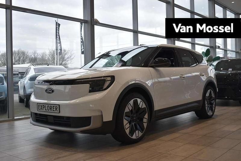 Wit Nieuw 2025 Ford Explorer Extended Range SUV | € 48.770 (Eerlijke prijs) - Afbeelding 1/2