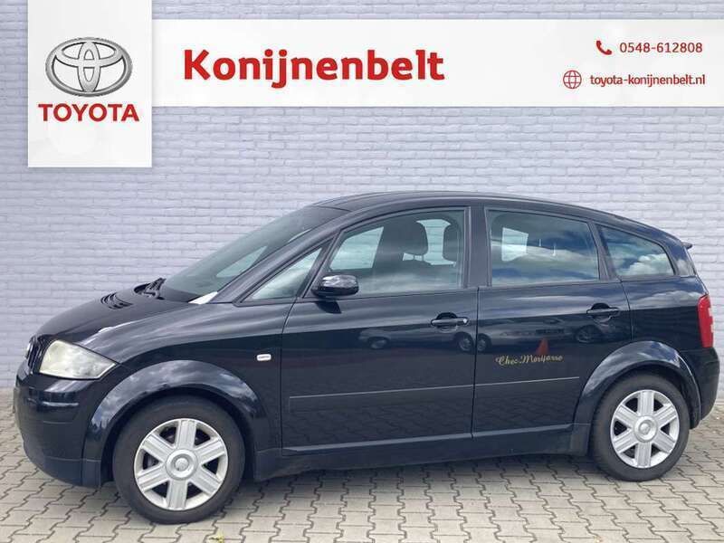 Zwart, metallic lak Gebruikt 2002 Audi A2 Hatchback | € 3.995 - Afbeelding 1/3