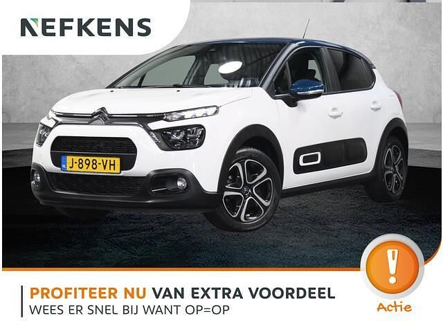 Wit Gebruikt 2020 Citroën C3 Feel Hatchback | € 14.920 (Eerlijke prijs) - Afbeelding 1/4