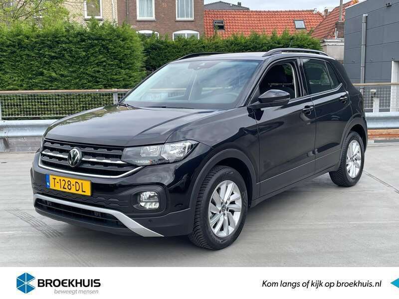 Zwart Gebruikt 2023 VW T-Cross Life SUV | € 22.900 (Eerlijke prijs) - Afbeelding 1/4