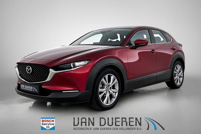 Rood Occasion 2019 Mazda CX-30 Comfort SUV | € 21.400 (Eerlijke prijs) - Afbeelding 1/4