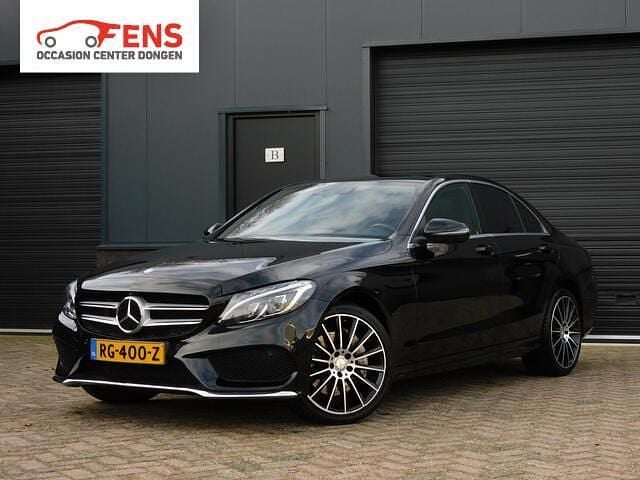 Zwart Occasion 2016 Mercedes C250 Prestige Sedan | € 17.940 (Super prijs) - Afbeelding 1/4
