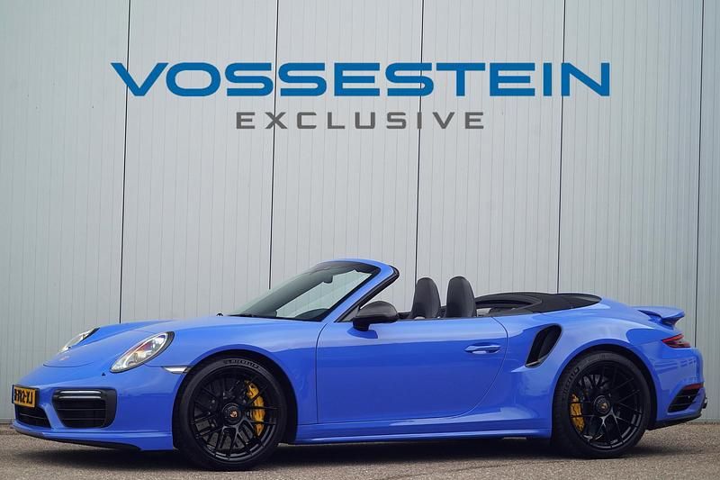 Wit Occasion 2020 Porsche 911 Turbo S Cabriolet Cabriolet | € 154.950 - Afbeelding 1/4